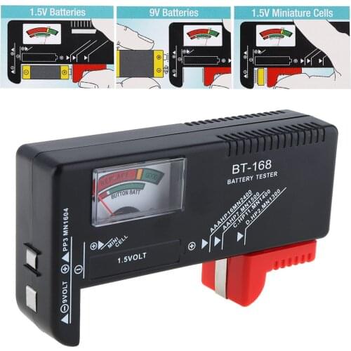 Universal BT-168 Mini Poin-ter Portable Battery Capacity Tester for Used To Check The Output Voltage of The Battery