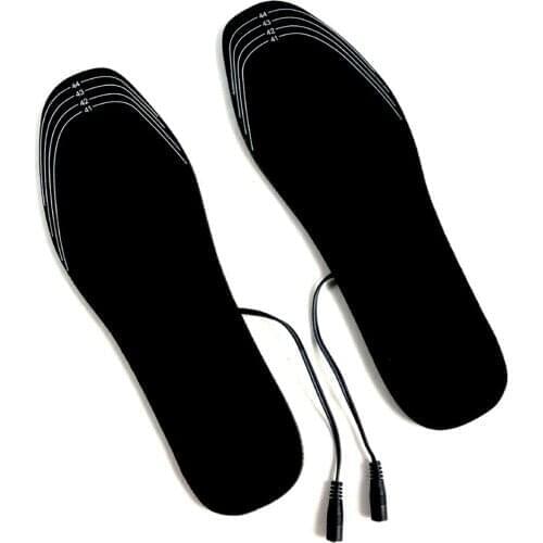 USB Heating Insole Electric Heating Foot Warming Insole Chargings Heating Washable Cutable Size Insole Winter Heating Insoles