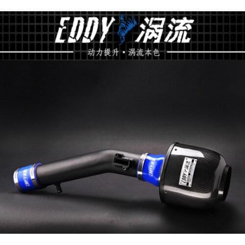 EDDY Intake System Air Intake Pipe & Carbon Fiber Air Filter for Nissan LANNIA 1.6 2016-2018 Car Engine Parts Accessories