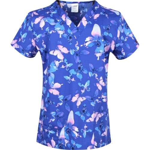 XXS-5XL Scrubs Nursing Scrubs Women Scrubs Nurse Scrub Uniformes Medicos Para Mujer Beautiful Teeth
