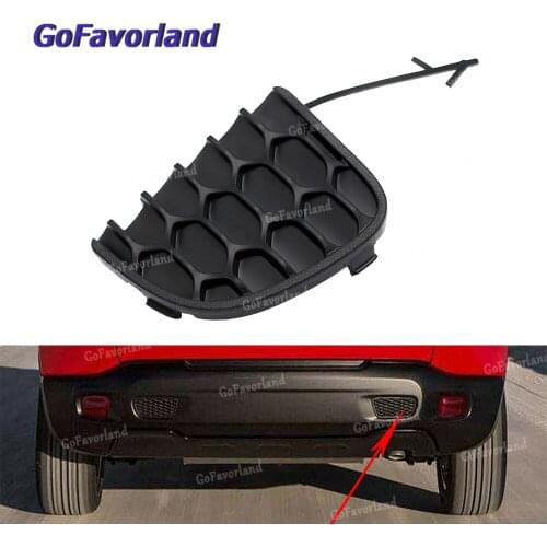 Rear Bumper Tow Hook Cover Cap 5VW91LXHAA Unpainted For Jeep Renegade 2015 2016 2017 2018 2019 2020