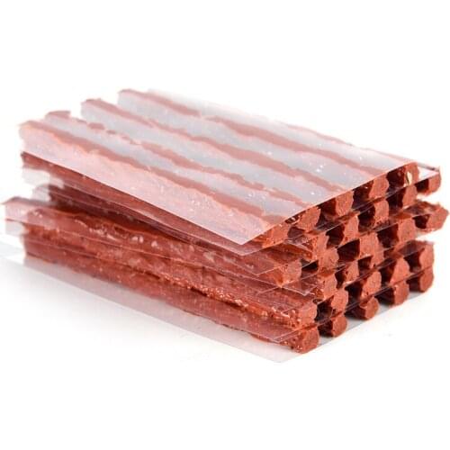 10pcs/lot Repair rubber strips Car Tyre Tubeless Seal Strip Plug Tire Puncture Repair Recovery Kit