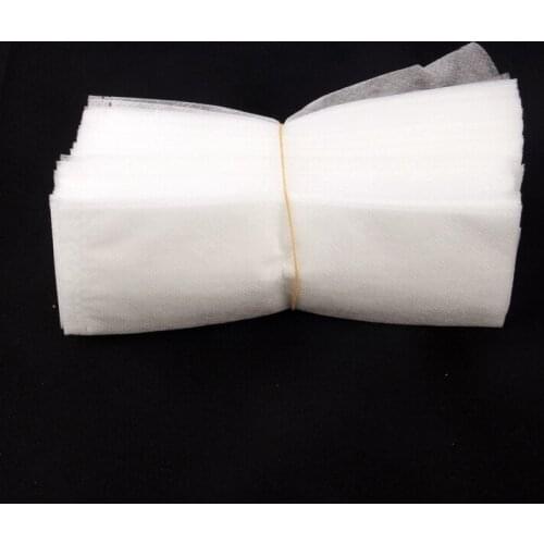 100pcs 12*15cm Green Thumb White Non-Woven Fabrics Nursery Bags, Can degrade Environmental protect Nursery Bags