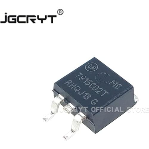 10Unids/lote MC7815CD2TR4G TO-263 imported original linear voltage stabilizing chip screen printing 7815CD2T