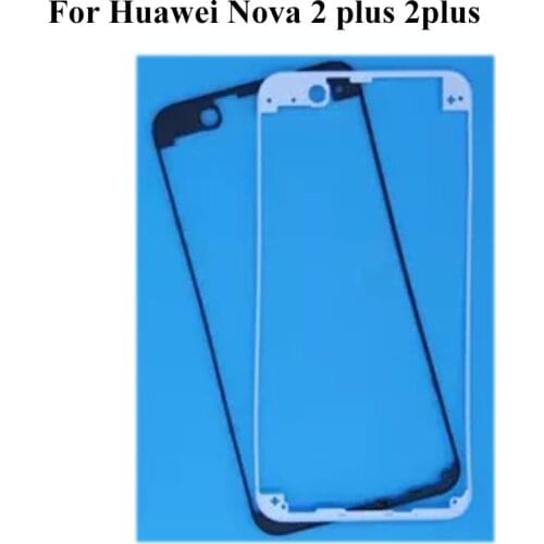 2PCS Front Housing Chassis Plate For Huawei Nova 2plus Nova2 Plus LCD Display Bezel Faceplate Frame (No LCD)