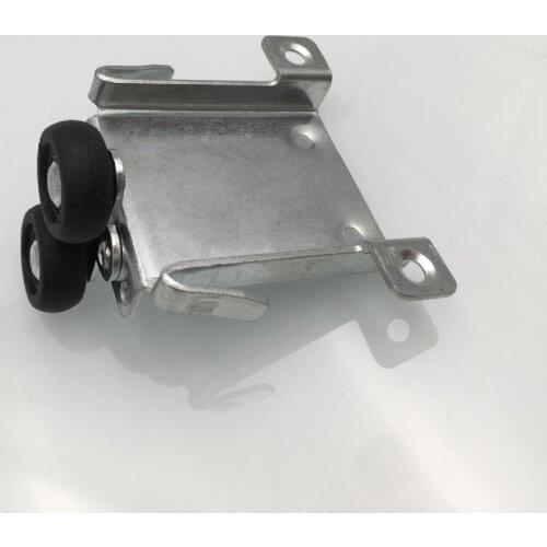 20pcs furniture Wardrobe Heavy Duty Track guide top Roller wood Sliding Door Cabinet Door Pulley Wheel Hanging Wheel