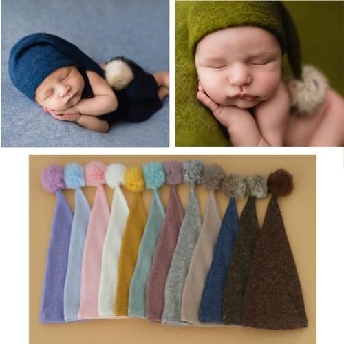 2020 Newborn Photography Props Hat Beanie Propshoot for Photography New Born Baby Boys Girls Accessories