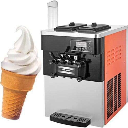2021 Easy-cleaning Automatic Commercial Chinese Cheap Soft Ice Cream Machine Price Ice Cream Maker Machine Free Crf By Sea