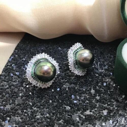 925 Sterling Silver Stud Earrings Findings Settings Base Mountings Parts for Pearls Agate Crystal Stones Jade 5pairs/lot