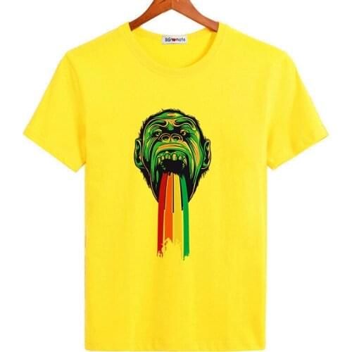 BGtomato Gorilla tshirt cheap sale t shirt men fashion streetwear super fashion tee shirt homme cool anime shirt