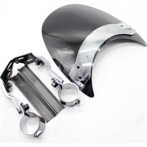 For Harley 883 XL1200 X48 Cruise Prince Windshield Air-Guide Sleeve