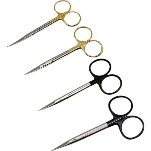Double eyelid scissors Cut tissue scissors 8.5cm/9.5cm stainless steel plastic surgery scissors