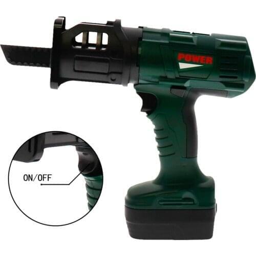 Power Tool Toy Realistic Sounds Saw Kids Play Games Equipments Chainsaw