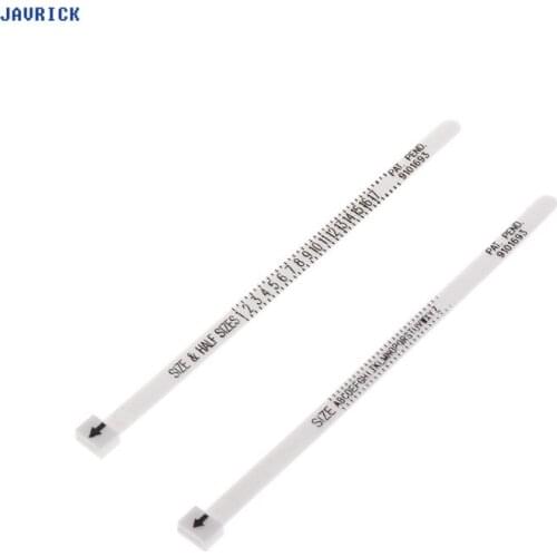 JAVRICK Ring Sizer Scale Gauge Finger Stick Mandrel Measurement Jewelry Tools Check Size