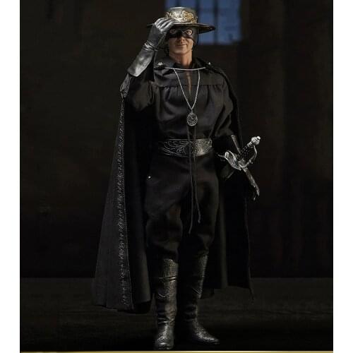 Collectible 1/6 Scale Blitzway 1998 BW-UMS 11101 Legend Zorross Mask Zorros with Double heads Model for Fans Gifts