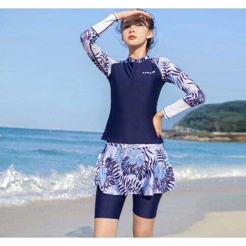 Conservative Short & Long Sleeve Muslim Swimwear Women Burquini Musulman Know Dream Muslim Sportswear Swimsuit New Arrival