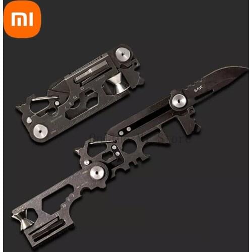 Xiaomi Multifunctional Mini EDC Tool with Mirror Surface 28 Functions Set in One High Hardness and Wear Resistance