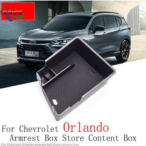For Chevrolet Orlando Modified Armrest Box Storage Box Central Storage Box Interior Decoration Storage Supplies Car Accessories