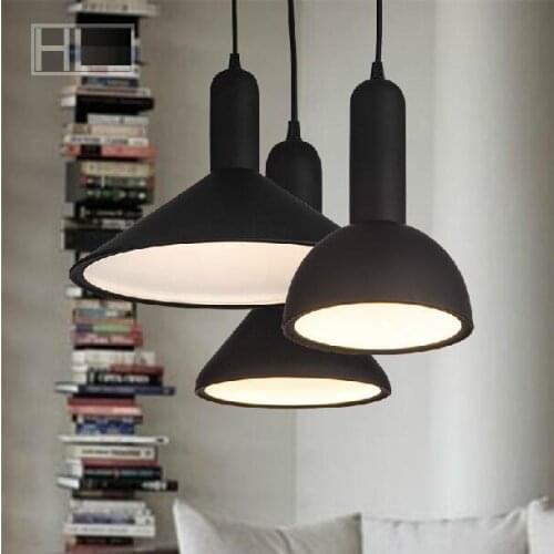 New Pendant light British Minimalist living room / hotel project / restaurant aisle / stairs / aluminum ceiling e27 Pendant Lamp