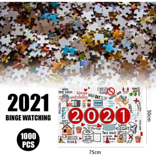 1000 Piece Jigsaw Puzzles for Adults Large Puzzles Parent-Child Interaction Game -Review Memorable Puzzle