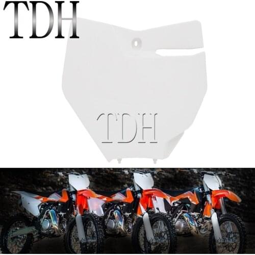 Motocross Enduro MX Front Number Plate Name Panel For SX SX-F XC XC-F XCW EXC EXC-F 125 150 250 350 450 500 2016-2017