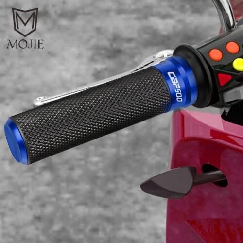 7/8" 22MM Motorcycle Handle Bar Grips For Honda CBF500 CBF 500 2004-2006 2005 Scooter Handlebar Cover Grips With End Moto Racing