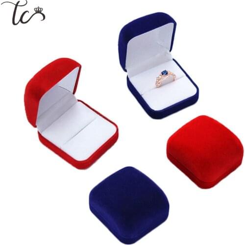 Trinket Box Earrings Organizer Wedding Prposal Gift Box Jewelry Packaging Box for Jewelry Store Rings Container