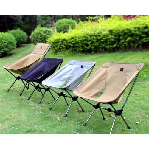 Fishing outdoor camping sketch barbecue folding chair stainless steel folding chair with high wear resistance