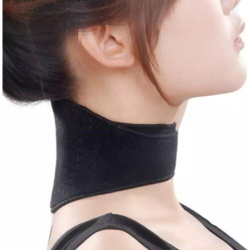 Tourmaline Belt Self-Heating Neck Magnetic Therapy Neck Guard Collar Protection For Dropshipping Reduce neck fatigue