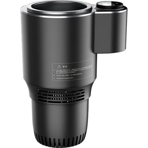 Smart hot and cold cup portable car 12V car fast hot and cold cup water cup holder USB small refrigerator