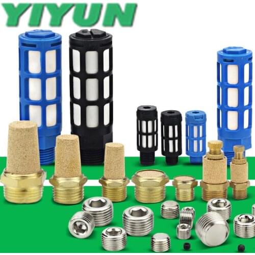 SLL-01 SLL-02 SLL-03 SLL-04 PSL-01 PSL-02 PSL-03 PSL-04 PSL-06 Steeple type copper silencer with flat head plastic silencer