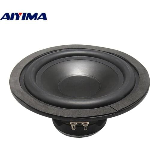 AIYIMA 1Pc 8 Inch Midrange Bass Speaker 8 Ohm 320W High Power Audio Woofer Unit DIY Sound Amplifier Speaker Home Theater