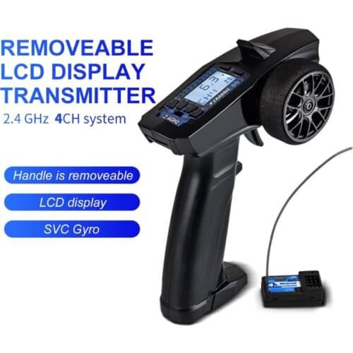 Y1QF P32 Turbo Racing 91803G-C 2.4G 4CH Vt Systeem Lcd Display Radio Zender