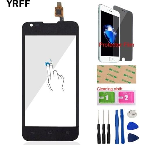 4.5 Phone Touch Screen For HuaWei Y550 Y 550 Touch Screen Digitizer Touch Glass Panel Touch Screen Tools Protector Film Adhesive