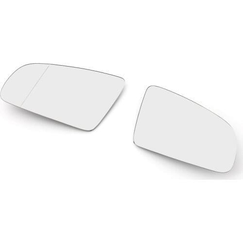 Artudatech Pair Front Side Rearview Mirror Glass W/ Heated For AUDI A3 S3 A4 B6 B7 A6 S6 8E0857535E 8E0857536E