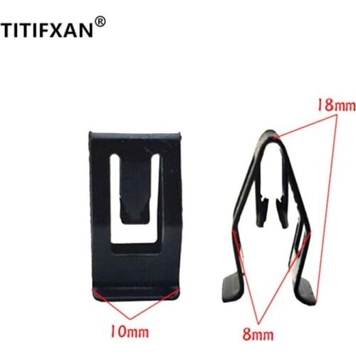 10PCS Car metal fastener clip For Buick Excelle new Lacrosse Regal navigation sound CD DVD center console panel rivet