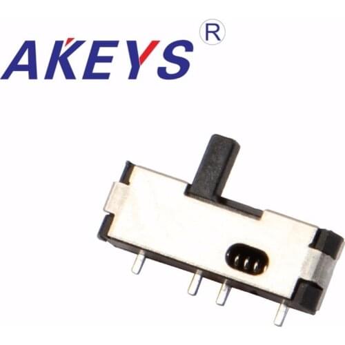 10PCS MSKT-12B10-4P MINI slide switch 1P2T SPDT SMD SMT 4 pin 2 position right reset mini toggle switches MSK-06A