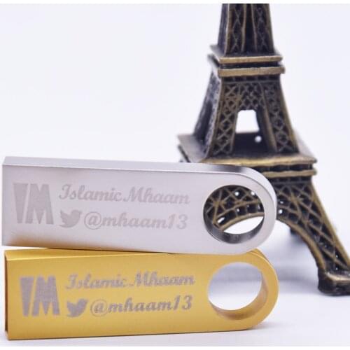 100pcs metal free logo free shipping to Brazil 16gb usb 2.0