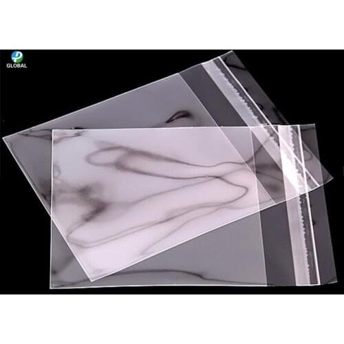 500 pcs 16*24cm Transparent Self Adhesive Seal OPP Plastic Cellophane Bag Gifts &Jewelry &clothes Packaging pouches Big size Bag