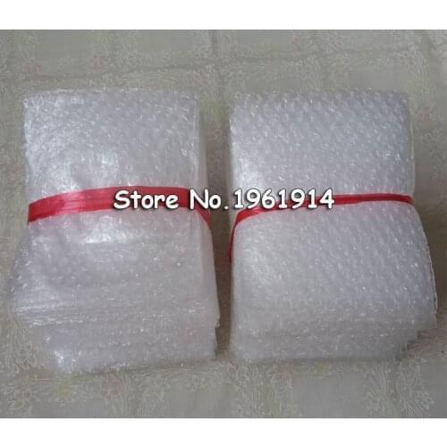 8*10cm 50Pcs Cushioning Bubble Bags Bubble Protective Wrap Bolsa Burbuja Packaging Foam Packing Verpackungen Schaum 15*20cm 10*1