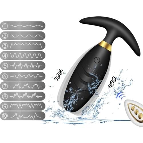 Wireless Anal Butt Plug Prostate Massager Adults Gay Product Bullet Clitoris Stimulator Vibrator Sex Toys for Women Men