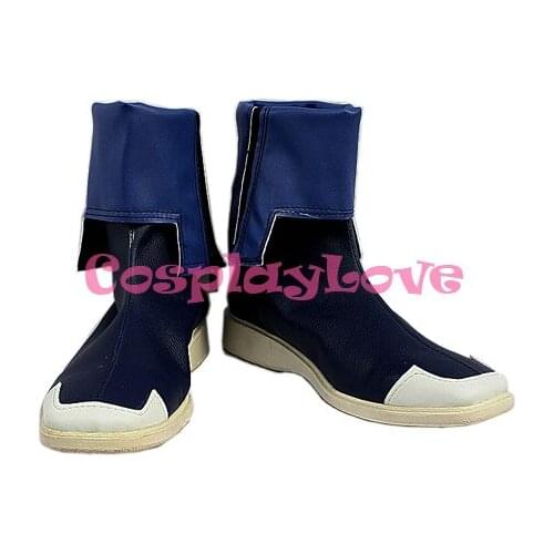 Gundam SEED Fllay Allster PU Leather ver 2 Cosplay Shoes Boots Hand Made Custom-made For Halloween Christmas CosplayLove