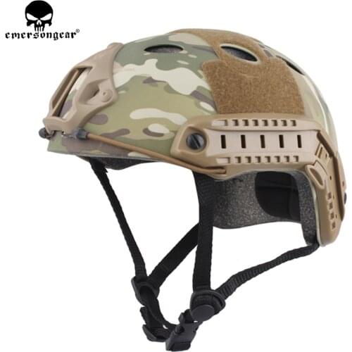 EMERSONGEAR PJ Type Fast Helmet Tactical Lightweight Protective Helmet for Airsoft Paintball Hunting Hiking Cycling EM8811
