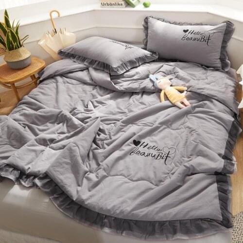 Quilt Set 4pcs With 1 Quilt 2 Pillowcase 1 Sheet Bed Set 4 Pcs Set Stylish Summer Quilt Blanket Twin To Super King Size Coverlet