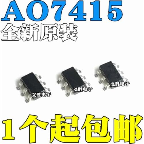 2PCS New and original AO7415 SOT-363 P 20V 2A MOS Field effect tube V/P channel - 20-2 a patch MOSFET