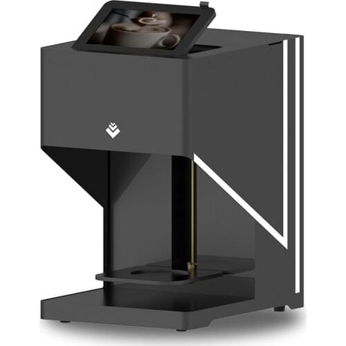 Full Automatic Coffee Printer Latte Beer Yogurt Juice Cake Cappuccino Selfie Art Food Printing Machine with Wifi and Tablet