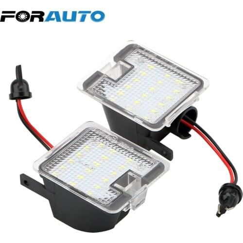 LED Under Side Mirror Puddle Light Car Door Welcome Light For Ford Focus 3 Kuga 2 S-Max WA6 2 Mondeo 4 5 Grand C-max 2 Escape