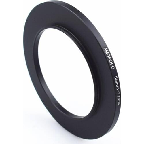Universal 55-77mm /55mm to 77mm Step Up Ring Filter Adapter for UV,ND,CPL,Metal Step Up Ring Adapter