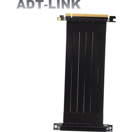 RTX3060 Graphics Card Vertical Angled Riser Extension Cable PCIe3.0 16x To 16x For Server Motherboard ETH Mining Bitcoin Miner