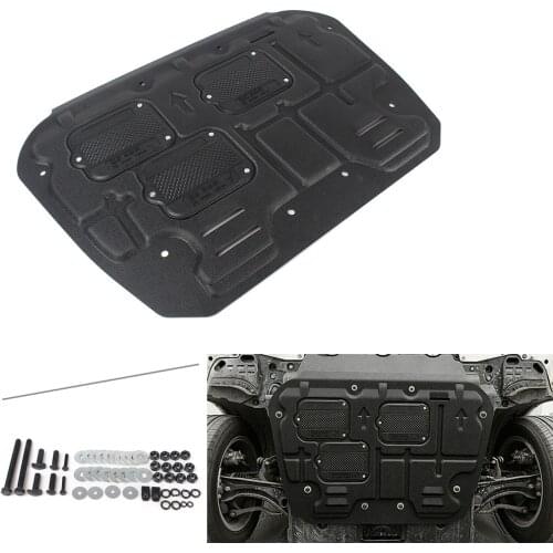 Car Engine Splash Shield Guard Mudguard Black For Honda Civic 10th 2016 2017 2018 2019 2020